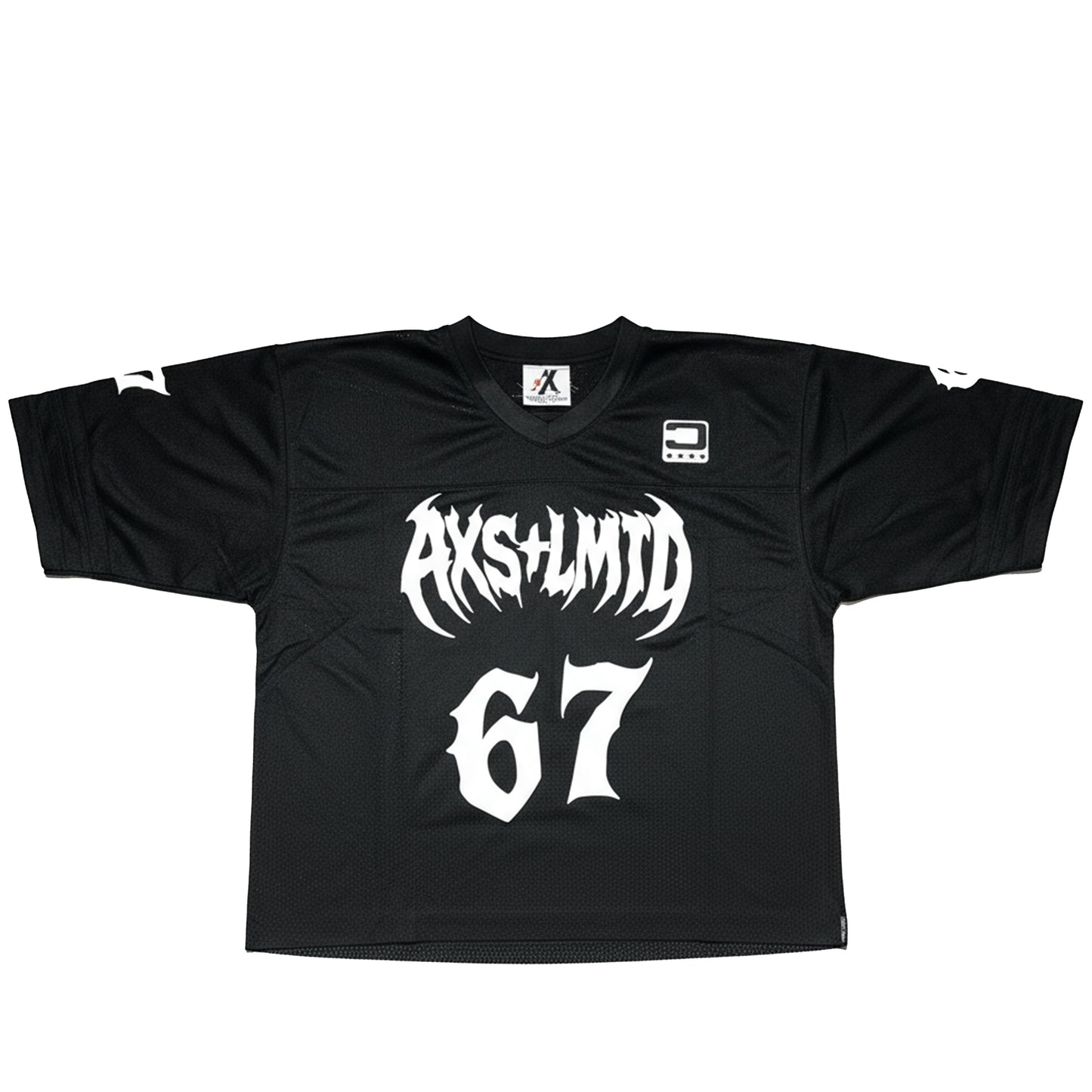 AXS+LMTD "67"- CROPPED  MESH JERSEY