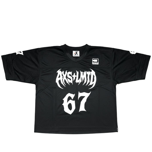 AXS+LMTD "67"- CROPPED  MESH JERSEY